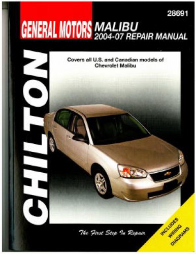 2008-2009-2010 Chevy Chevrolet Malibu Repair Manual Free Download